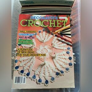 Decorative Crochet Magazine #14 1990